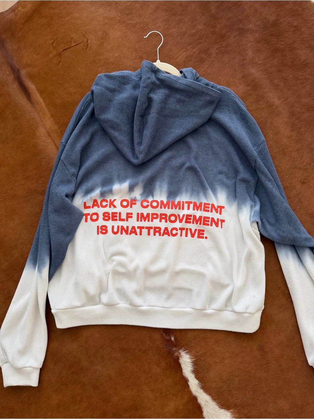 Boys Lie thermal hoodie - one size